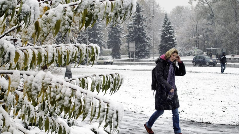 RADAR: Do Česka vtrhla zima, sněžit má i v nížinách. Podívejte se, kdy napadne u vás